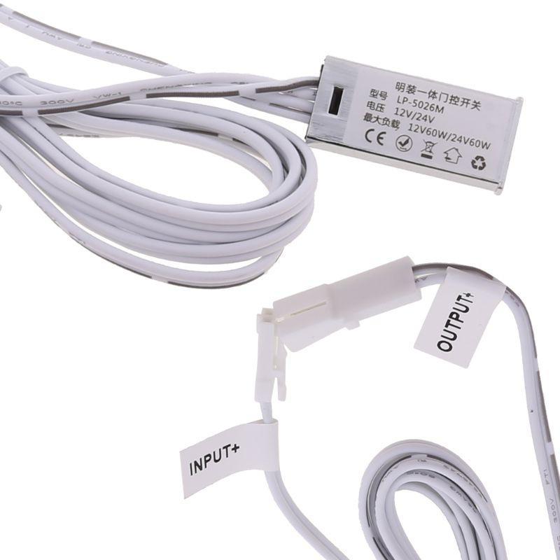 

12V/24V Wardrobe Cabinet Light Switch Door Control Switch 5A 60W China Mainland