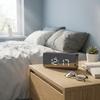 Smart Digital Alarm Clock Night Light Mirror Clock Fashion LED Electronic Clock  Kids
