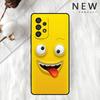 Cute Cartoons Funy Face Case For Samsung Galaxy A54 A52 A14 5G A53 A12 A13 A71 A23 A34 A33 A21s Phone Cover