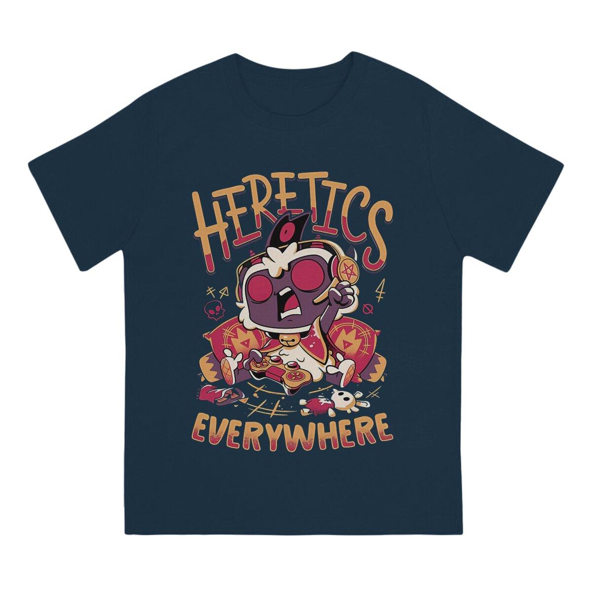 

2026 New Tops 100 Cotton Fun FashionEverwhere Mens and Womens Tshirts Cult of The Lamb Goat GameO Neck Short Sleeved Tshirt M
