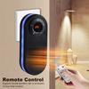 Wall Mounted Space Heater 2 Modes Quick Heat Household Warmer Winter Electric Heater 180 Degree Rotatable Silent for Indoor