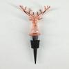 Kirsite Deer Head Bottle Stopper Decorative Deer Head Wine Stopper Stable Wine Pourer Add Charm To Parties