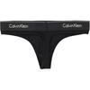 Calvin Klein Letter Low Rise Thong Women Underwear Black 0000F3786E-6WA