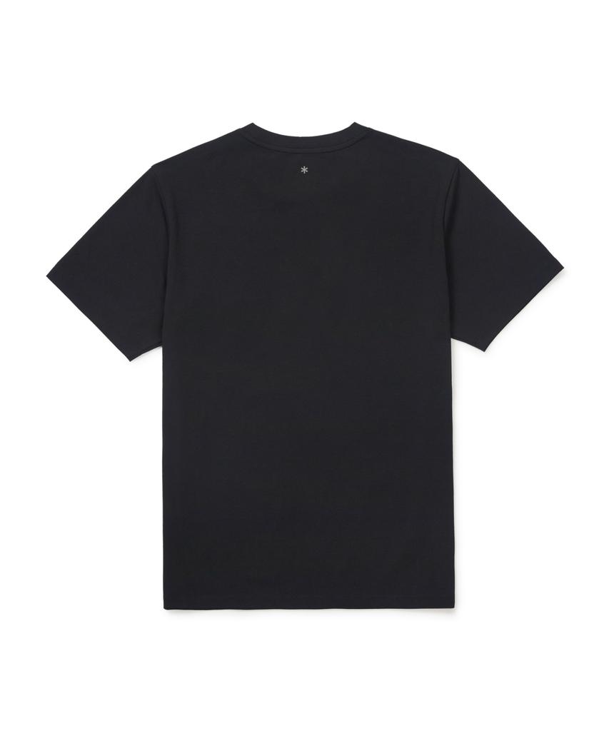 SNOWPEAK APPAREL Quick-Dry Airhole Basic Short Sleeve T-Shirt (S26Mmtts58) Dark Charcoal