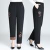 Pantaloni imbottiti spessi e caldi invernali da donna, taglie forti
