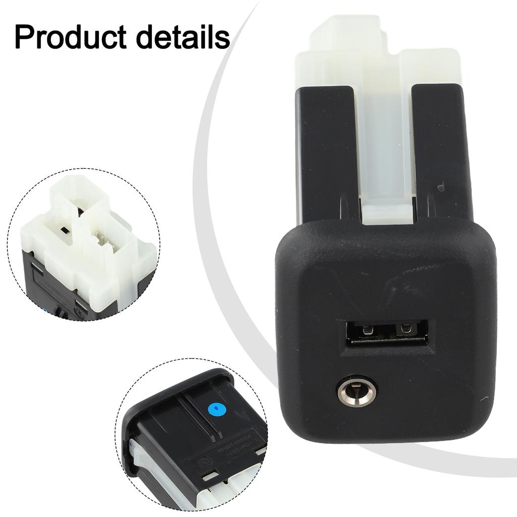 In-Car USB Accessory USB Charging Port As Shown In The Picture OE Number Compatibility Quick Installation Good Quality Materials