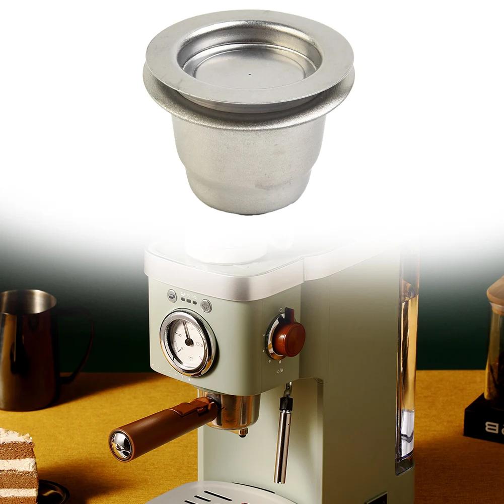 High Quality Coffee Capsule Cup Coffee Toos Reusable Saving Stainless Steel 3.7*2.7cm For Nescafe Permanently Sealed