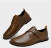 Mode Echtes Leder Herren Slipper Schuhe Rindsleder Freizeitschuhe Handgefertigt Business Loafer Bequem Britischer Stil Laufschuhe