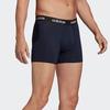 adidas Stretch Boxer Briefs 3-Pack Men Underwear Navy-Blue FS8394