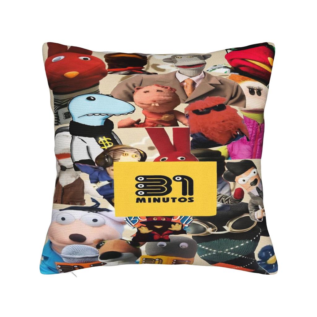 Soft and Sweet Living Room 31 Minutos ComedyDecorations Pillowcase Stuff Pillow Cover Zipper Multiple Sizes