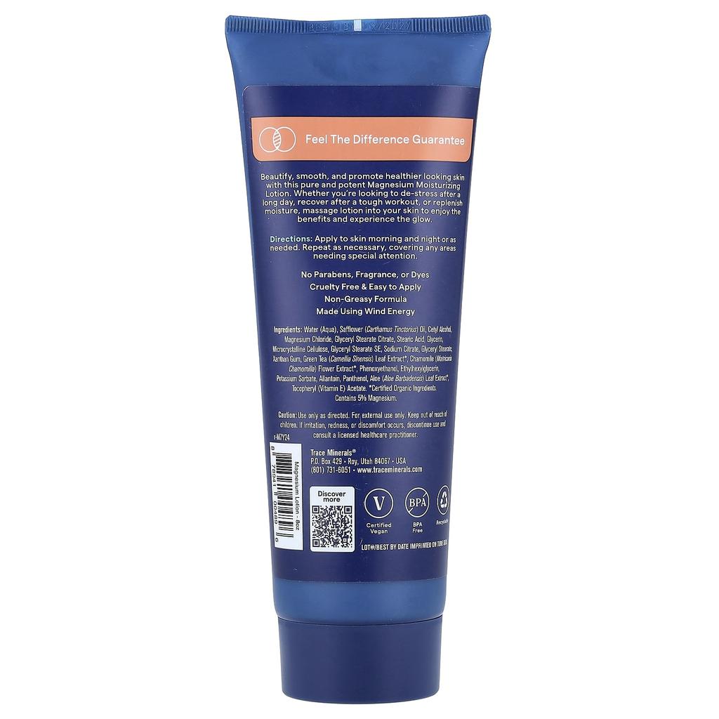 Magnesium Moisturizing Lotion, 237Ml(8Fl Oz)