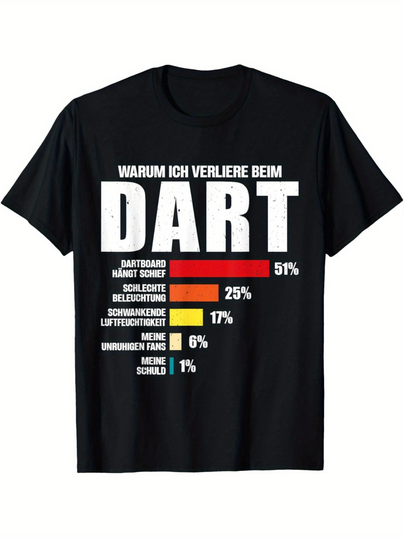 T-Shirt y2k Dart T Black L