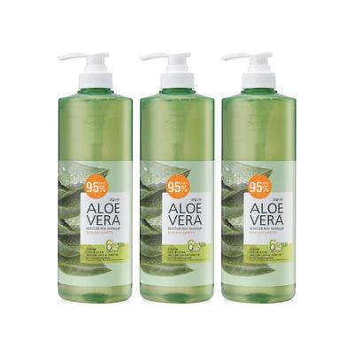Aloe Vera Moisture Soothing Gel 1000ml X 3