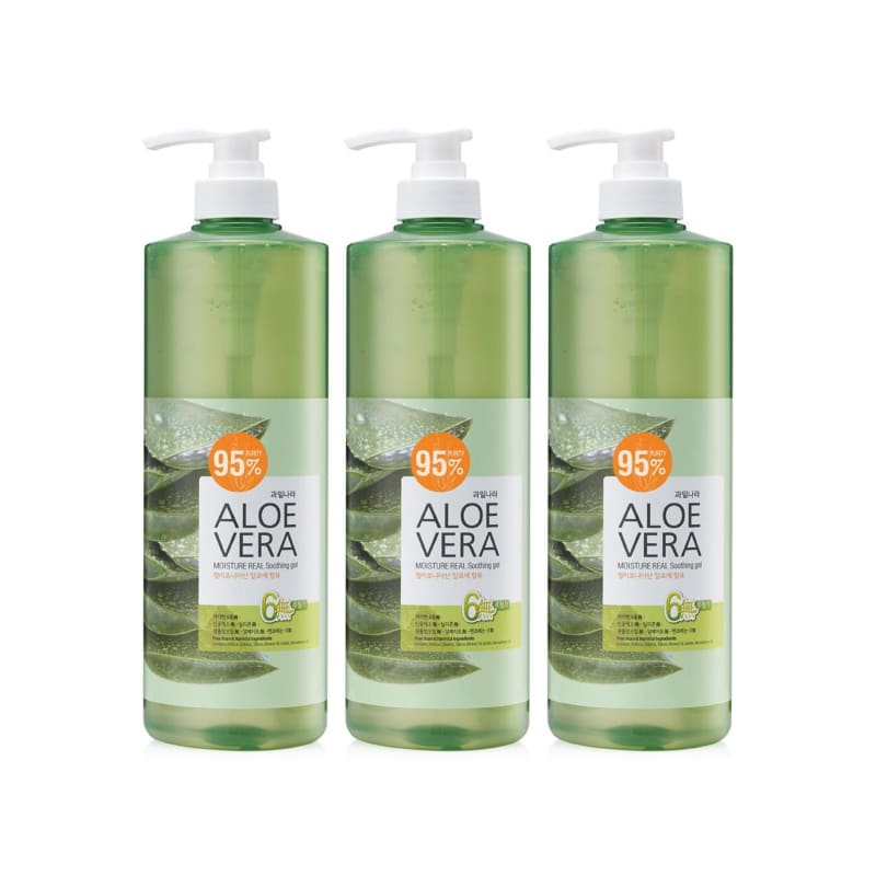 Aloe Vera Moisture Soothing Gel 1000ml x 3