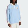 Adidas Originals France Rugby 120 Years Crunch Heritage Skin-Friendly Elegant Foldable Long Sleeve Rugby Shirt Men Tops KE0083