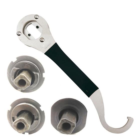 Bike Bottom Bracket Lock Ring Removal Tool Square Hole Wrench Repair Equipment