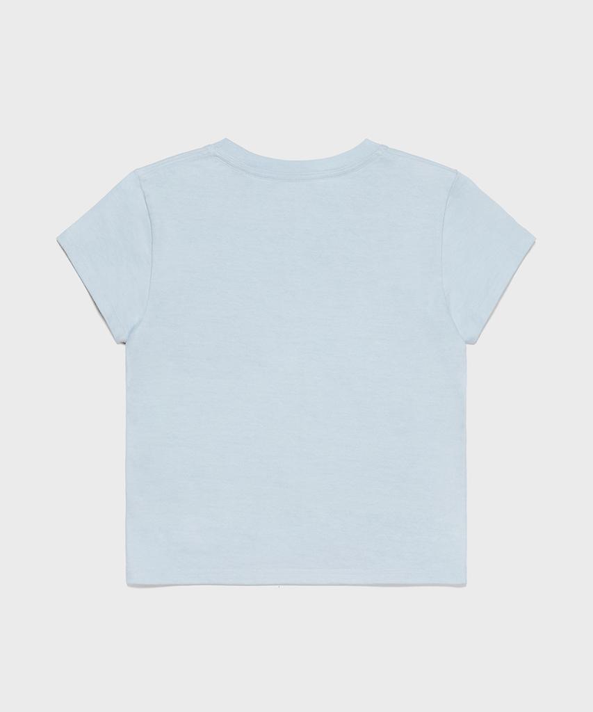 SAINTPAIN Sp Ethereal Crop Short Sleeve Tee Blue