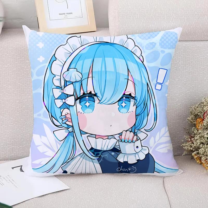 Anime Girl Pillow Cases Decorative Pillows Covers Pillowcase Cushion Cover  Sofa Cushions Pillowcases  Fall Decor Home