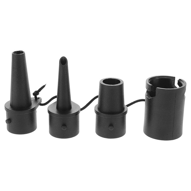 Air Pump Adapter Nozzles for Inflatables Mattress Replacement Bed Attachments Portable Inflate Air Mattress Swimming