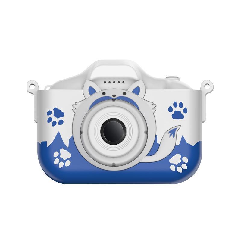 X5S Kids Digital Camera Cartoon Fox Protective Cover Mini Video Camera For Boy Girl Gift Toys
