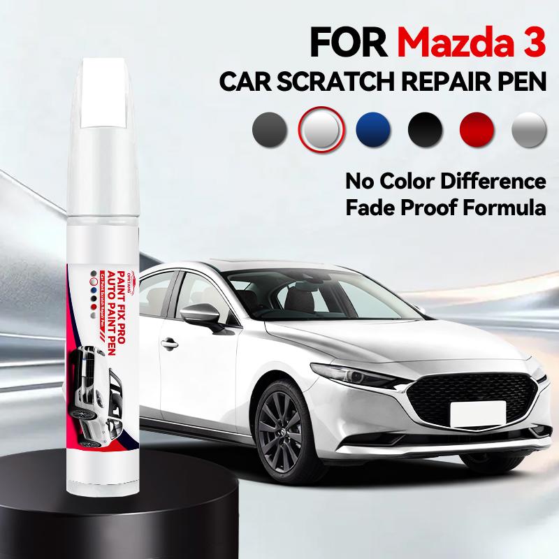 Fahrzeug zur exklusiven Nutzung Für Mazda 3 2003-2025 BK BL BM BP Lackreparaturstift Touch-Up Kratzerentferner DIY Autozubehör Schwarz