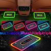 4/2 in 1 Car Floor Mats Ambient Light App Wireless Control Symphony 213 Colors LED Neon Interior Accessories