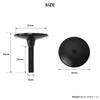 Bicycle Stem Top Cap Alluminum Alloy Road Mountain Bike Headset Cap Cover Screws Stem Spacers For 28.6mm MTB Fork Tube Cover