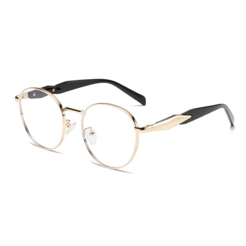 Vintage Round Sunglasses Men New Fashion Classic Metal Rim Sun Glasses Retro Trendy Luxury Brand Design Outdoor Shades