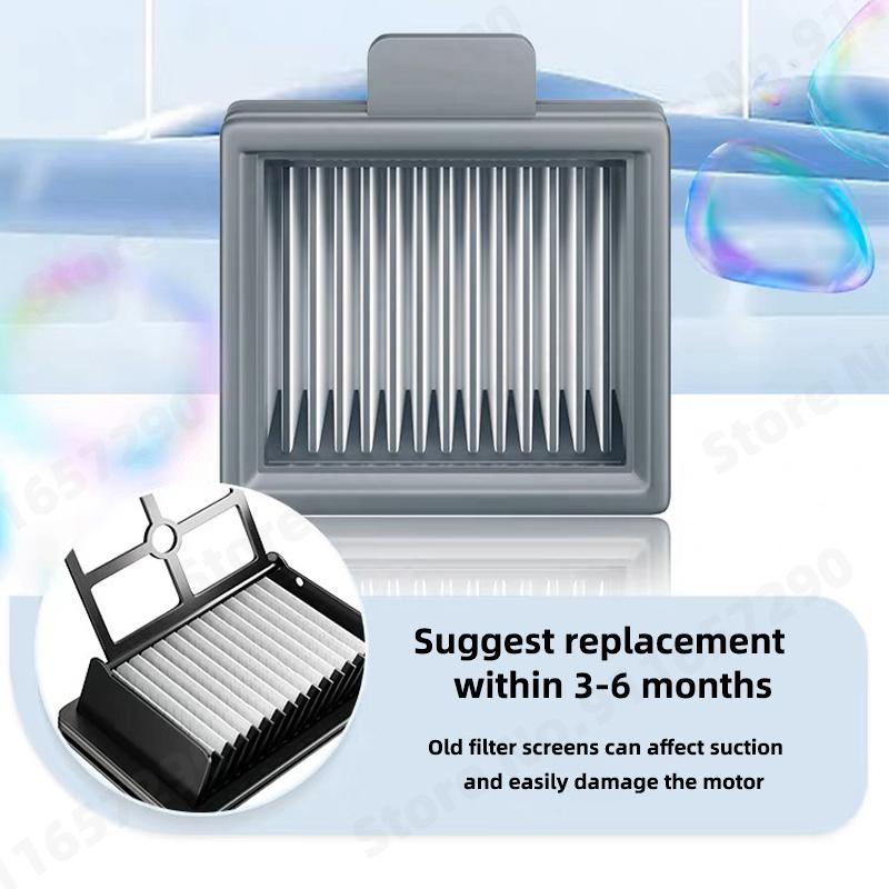 Washable Filter For Dreame H11S H11 Pro H12 MAX H12S Vacuum Cleaner Wet & Dry Spare Parts Roller Brush Replacement Accessories