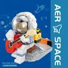 Non-Toxic Balody Creative Spaceman Building Blocks Astronaut Series Theme Mobile Bracket Po Frame Model Bricks Kids Toys Holiday Gifts