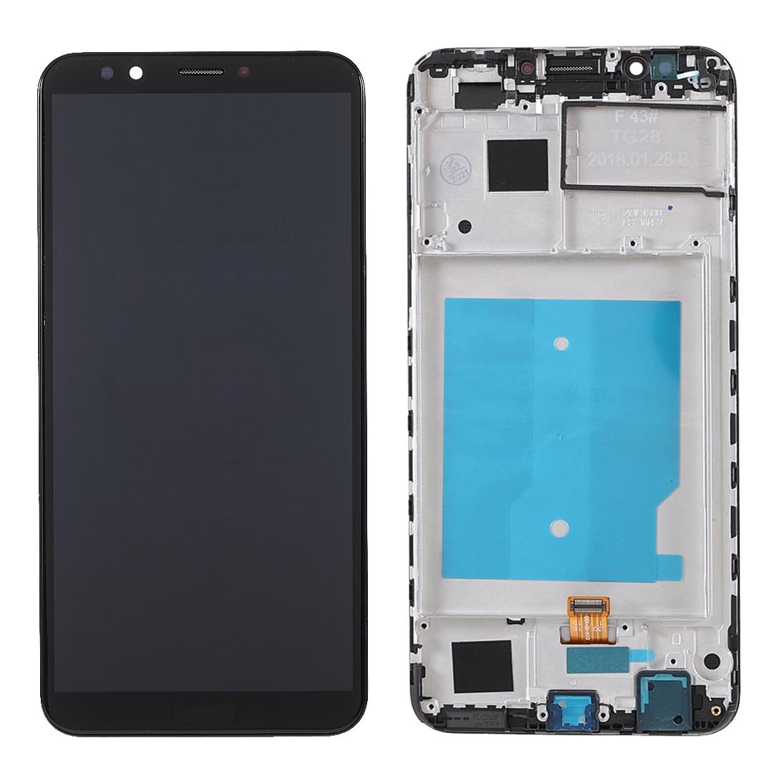 

Grade B LCD Screen and Digitizer Assembly+Frame Replacement Part for Huawei Y7 (2018)/Y7 Prime (2018)/Y7 Pro (2018) Black