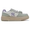 MLB New York Yankees Wear Resistant And Lightweight Low Top Skateboard Shoes Unisex White Sneakers 3ASXM086N-50OLS