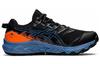 Men's Sneakers ASICS Gel-Trabuco 10 Gore-Tex Black Blue Harmony Orange Black/Blue Harmony