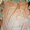 Marron 1,2 mm Cuir Pleine Fleur Ciré Mat Cuir Véritable Matériau Rembourrage Doux Canapé Lit Siège de Tête Fait Main Bricolage Vêtement