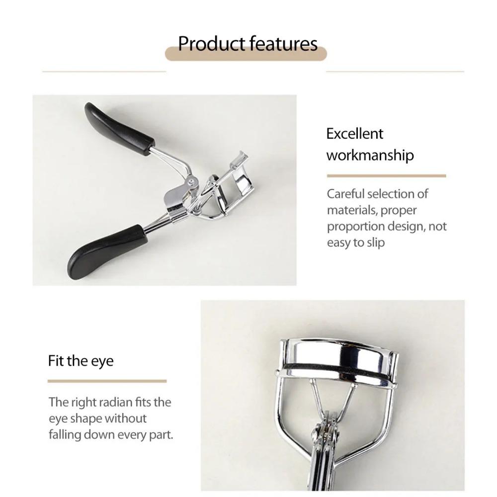 1PC ondulator de gene Machiaj profesional pentru ochi Instrumente de frumusețe Lash Nature Curl Style Drăguț pentru lățimea genelor Mâner Curl Lashed Bigudiuri