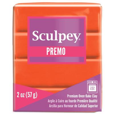 Polymer Clay - Sculpey - Orange - Oven Bakeable - Ideal for Figurines - Non-Toxic