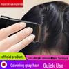 Spot Snow Jasmine Curling Iron & White Hair Coverage Disposable Dye with Tooth Comb, Non-Fade Formula