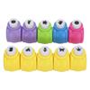 10pcs Holes Punchers Different Patterns Easy Operation Portable Punch Craft Set for DIY Crafts Cards