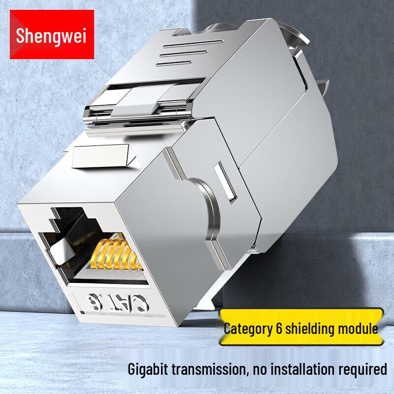 Shengwei WNDF6001 Cat6 RJ45 Geschirmtes Netzwerkmodul