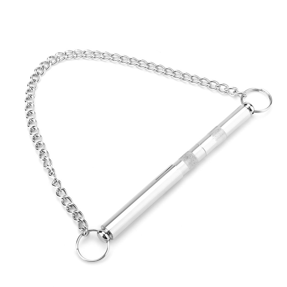 Portable Copper Ultrasonic Dog Training Whistle Behavior Trainer with Hanging Chain