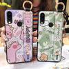 Waterproof Lanyard Phone Case For UMIDIGI Power Fashion Design Cartoon Ring Protective Cute Wrist Strap Anti-knock