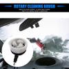 Fan-Shaped Design Rotary Wash Brush 360-Degrees Rotation Car Pressure Washer Brush  Car Cleaning