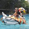 Swan and Flamingo Inflatable Float Mat for Adults: Perfect for Sea Sports & Water Play