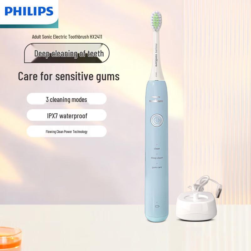 

Philips HX2411 Sonic Electric Toothbrush