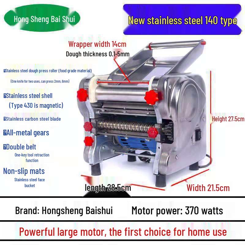Нержавеющая сталь Машина для изготовления лапши и пасты для дома
