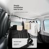 Car Clothes Drying Rope Easy To Store Multifunctional Hanging Hanger for Car Rear Seats Outdoor Road Trip Camping