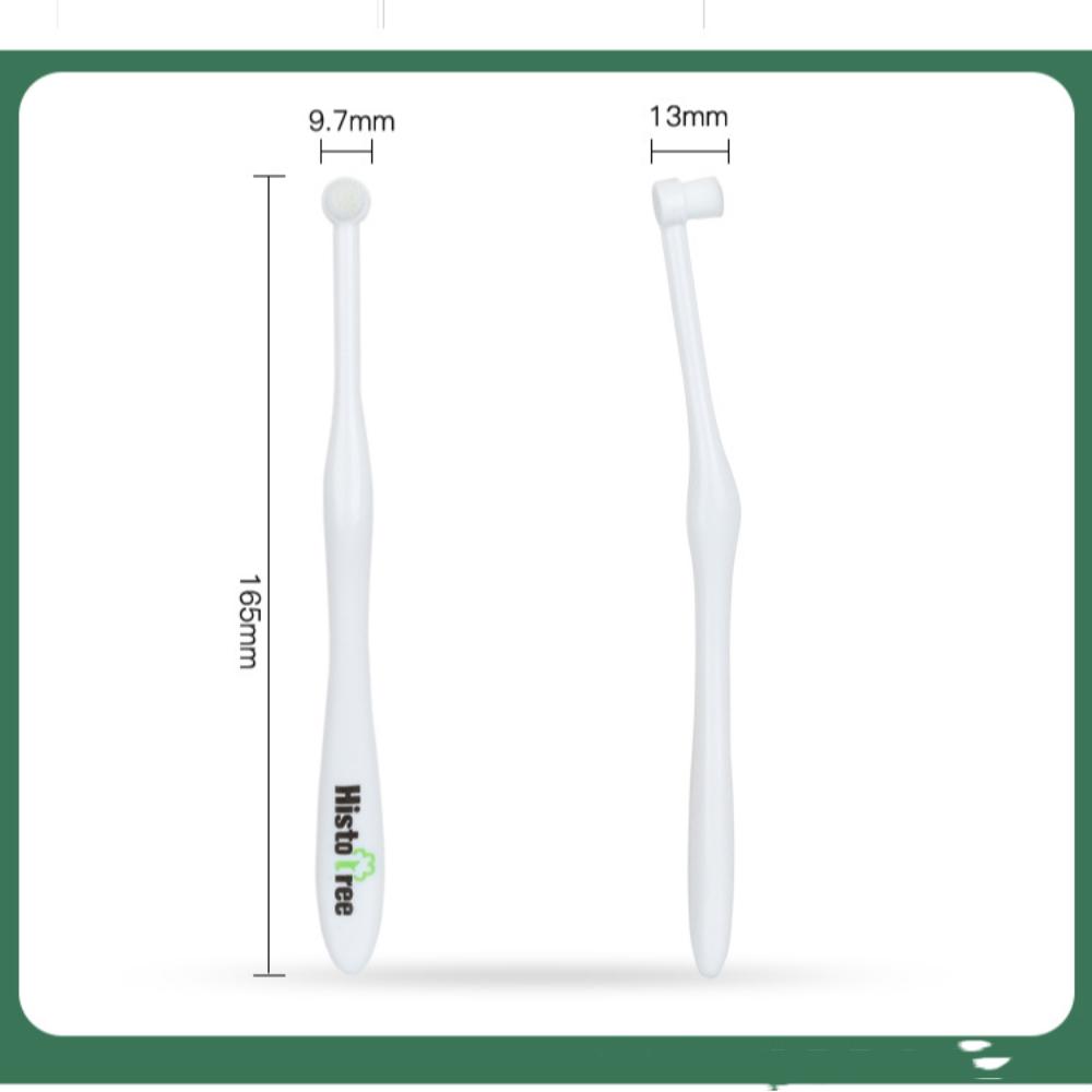 Soft Brush Pet Toothbrush Round Head Pets Cleaning Supplies Practical Oral Cleaning Tool  Cat