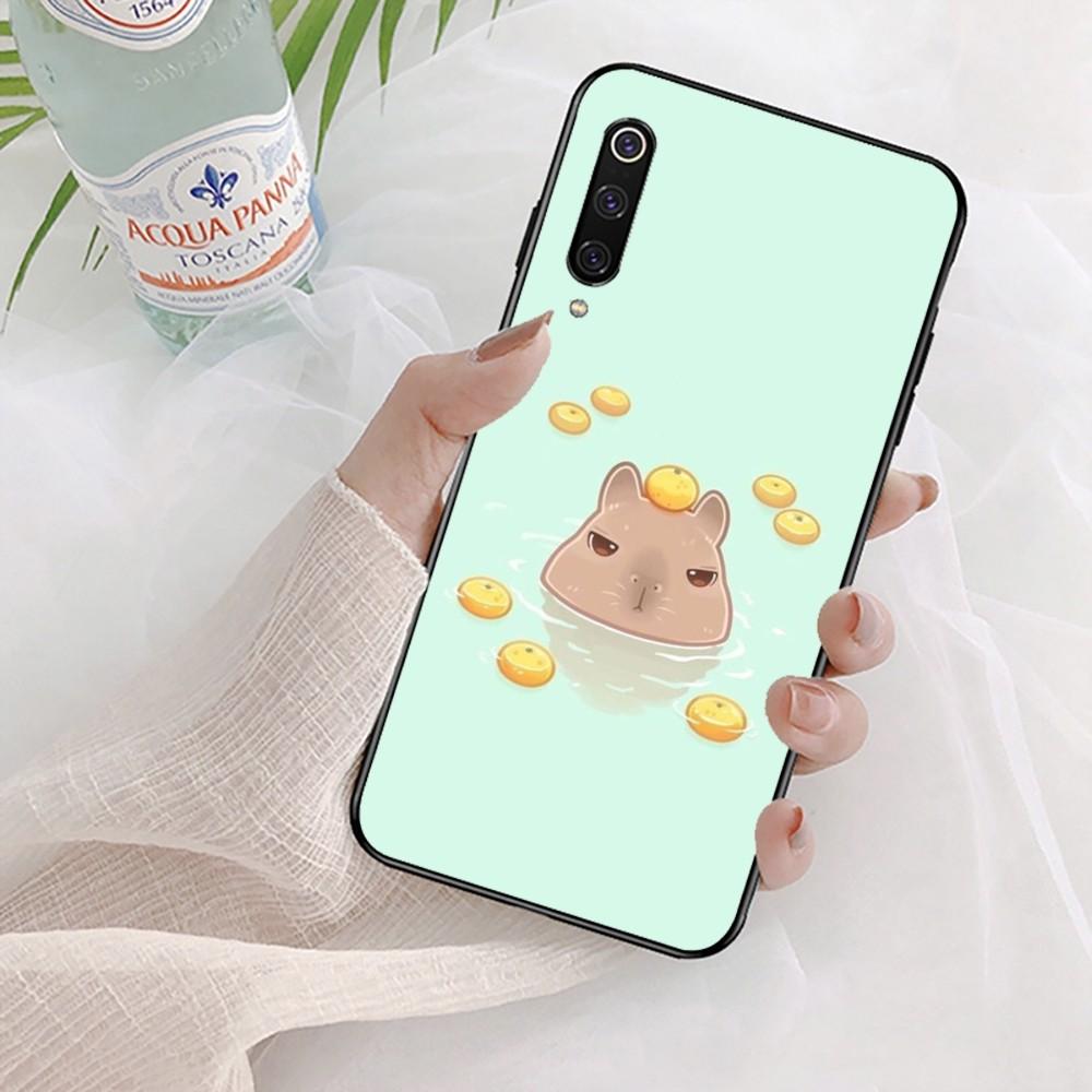Capybara Cute animal cartoon Phone Case For Xiaomi Mi 5X 8 9 10 11 12 lite pro 10T PocoX3pro PocoM3 Note 10 pro lite