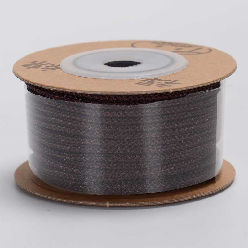 

Хлопковый шелковистый шнур «крысиный хвост» 2 мм износостойкая веревка рукоделие ремешок для переноски Тайваньский хлопок Xingyue Bodhi нить плетеная веревка неэластичная Deep Coffee 209