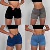 Akiyo Studio Summer Fashion High Waist Zip-up Shorts Straight Jeans 2023 New Four Colors